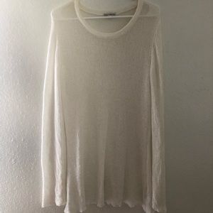 White tunic size large